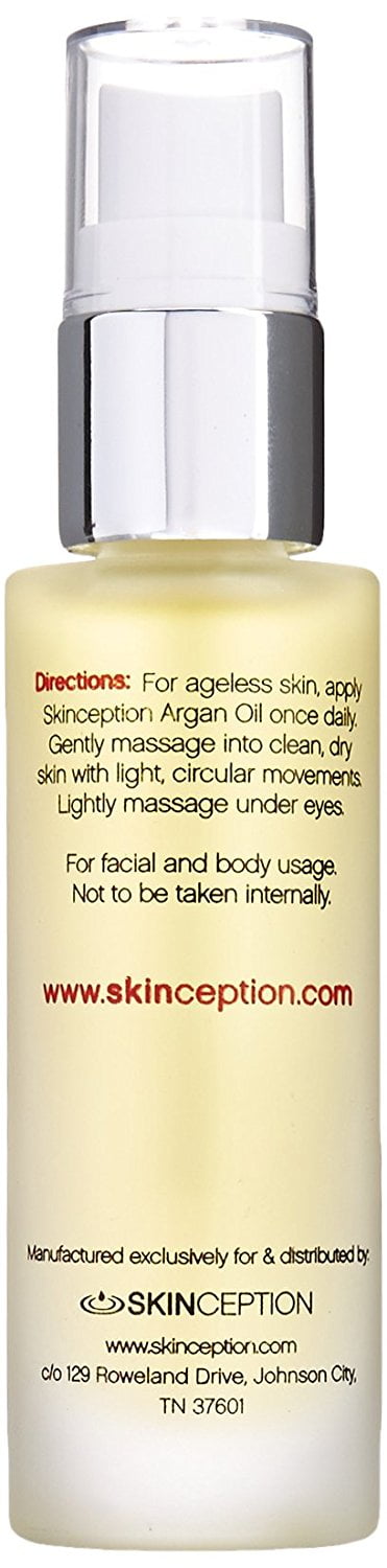 Skinception Organic Cold Pressed Cosmetic Argan Oil, 1 Fluid Ounce Magic Shave Bump Rescue Exfoliating Cleanser 5 Fl Oz + Spot Treatment, 0.33 oz + Scunci Black Roller Pins, 18 Pcs